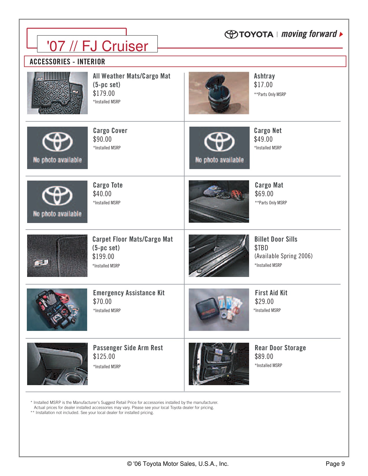 2013 Toyota FJ Cruiser Brochure Page 3
